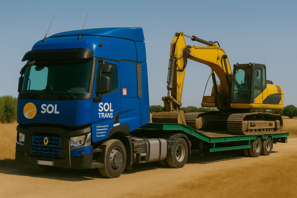 TRANSPORTE DE MAQUINA EN SEVILLA Y ANDALUCIA