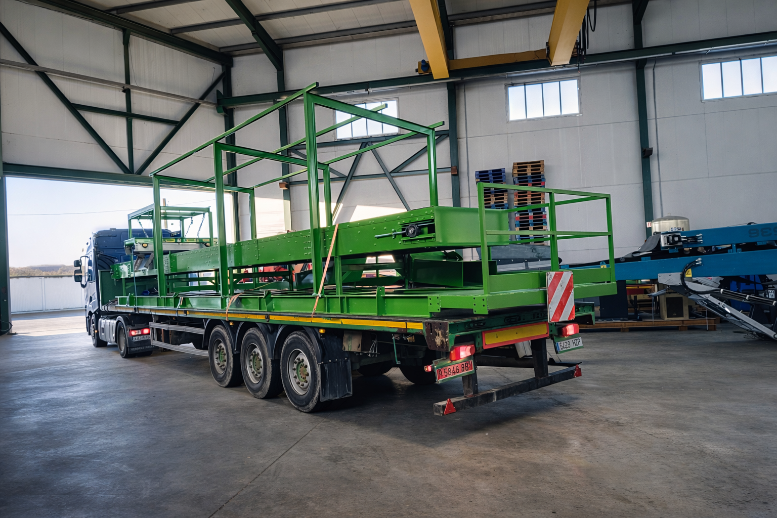 TRANSPORTE ESPECIAL EN PLATAFORMA ABIERTA