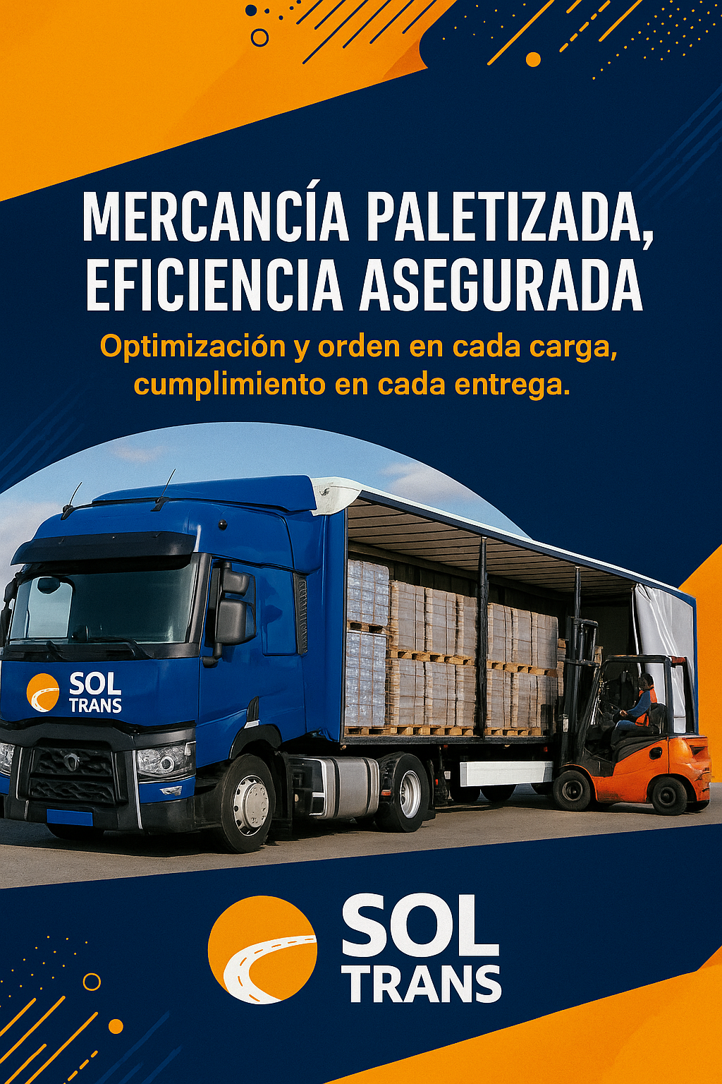 Tipos de tauliner y lo que pueden transportar TRANSPORTE EN TAULINER DE MERCANCÍA PALETIZADA